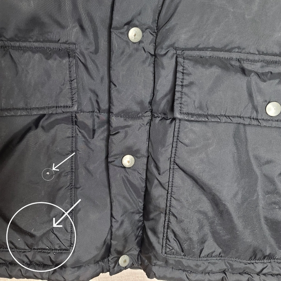 GAP Puffer Jacket Black | Coat - Picture 2 of 7